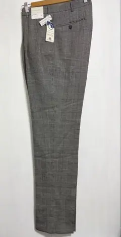 FULL MARK スラックス グレンチェック 82 未使用　毛100%
