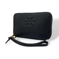 貴重 極美品 TORY BURCH トリーバーチ 長財布 レザー ラウンドジップ