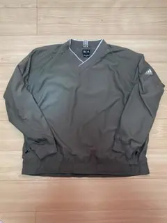 00s　adidas ナイロンプルオーバー　ベージュ【Lサイズ】