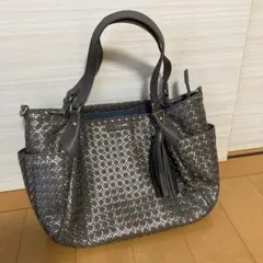 LA BAGAGERIE シルバー バッグ