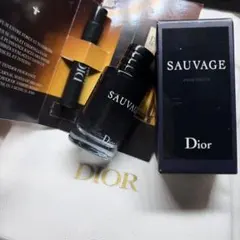 ♢人気NO.1♢ソヴァージュ10ml +DIOR HOMME 1ml+巾着SET