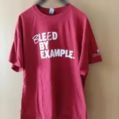 GILDAN BLEED BY EXAMPLE Tシャツ レッド XL