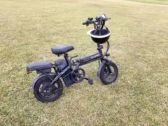 M-DING 電動アシスト自転車 折りたたみ式 ブラック - メルカリ