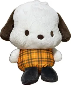 サンリオ　チェック×チェックドール　ぬいぐるみ　ポチャッコ
