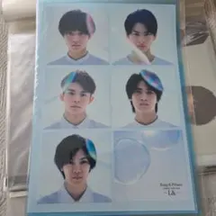 キンプリ King&Prince クリアファイル L& ランド 永瀬廉 平野紫耀