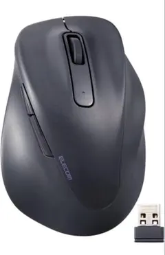 エレコム マウス ワイヤレスマウス MサイズM-XGM30DBSKBKのサムネイル