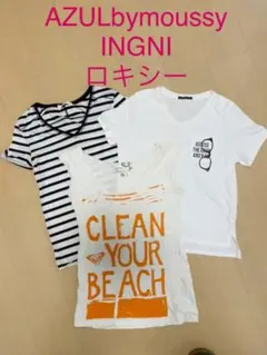 レディース　ブランドTシャツ　3枚まとめ売り^_^