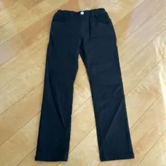 MPS ブラックロングパンツ ウエスト総ゴム