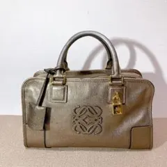 LOEWE アマソナ 28 ハンドバッグ Gold アナグラムのサムネイル