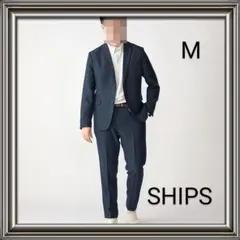 SHIPS【美品】〈手洗い可能〉ウールライク テック セットアップのサムネイル