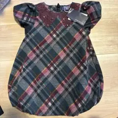 ANNA SUI Mini チェック柄ワンピース　アナスイミニのサムネイル