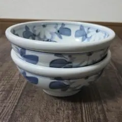 砥部焼 山口窯 うどん鉢 19cm★2鉢のサムネイル
