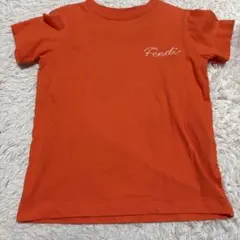 FENDI KIDS ロゴ刺繍 Tシャツ オレンジのサムネイル