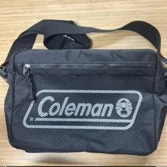 Coleman ブラック ショルダーバッグ