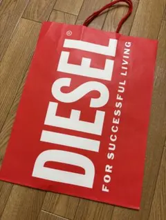 DIESELショップ袋　サイズ42×32×12 美品