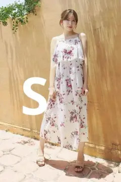 Herlipto Berry Garden Tiered Dress white - メルカリ