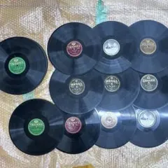昭和レトロSPレコード のらくろシリーズ6枚まとめ売り (匿名配送) 注意
