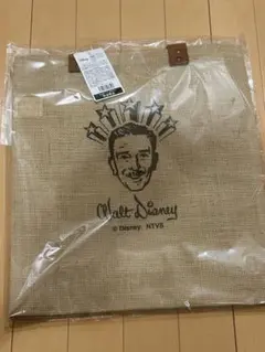 Walt Disney トートバッグ ベージュ