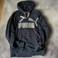 PUMA ブラック フード付きパーカー Sサイズ