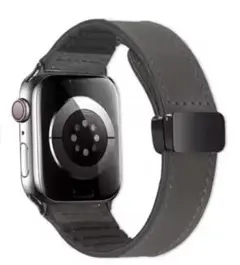 ブラック【新商品】Apple Watch＊バンド＊磁気＊長さ調整＊ブラック