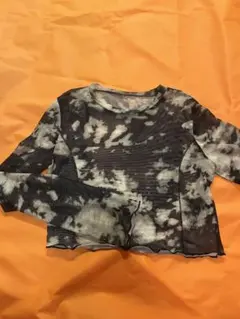 タイダイ柄 長袖トップス M