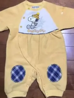 ロンパース　フリース　スヌーピー　70㎝