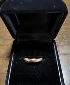 ホロライブ 癒月ちょこ 活動2周年 刻印入り結婚指輪 悪魔の角風リング
