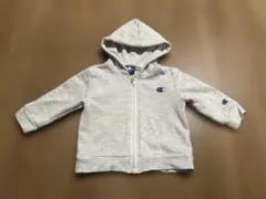 Champion チャンピオングレー ジップアップパーカー　サイズ８０
