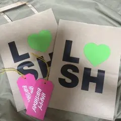 lush 紙袋　誕生日のサムネイル