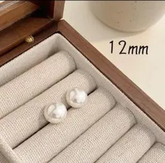 新品 パール ピアス 12mm 冠婚葬祭 入学式 卒業式 結婚式 七五三 上品