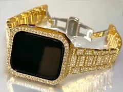 アップルウォッチバンド　ステンレスベルト　Apple Watch キラキラ　G1