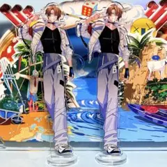 にじさんじ 加賀美ハヤト Overflow 有償特典 アクリルスタンド 2個