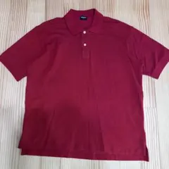 【美品】00s OLD UNIQLO オールドユニクロ　ポロシャツ レッド XL