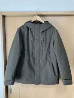 UNIQLO ハイブリッドダウンパーカ、カラー：DARK BROWN、サイズＭ