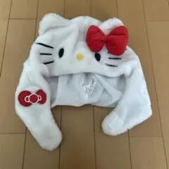 ハローキティ 耳付き帽子