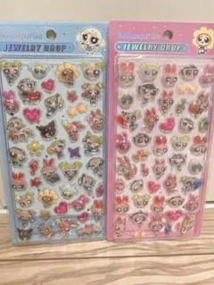 パワーパフガールズ ジュエリーシール2枚セット