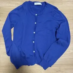 CECIL McBEE 長袖 サマーカーディガン ブルーのサムネイル