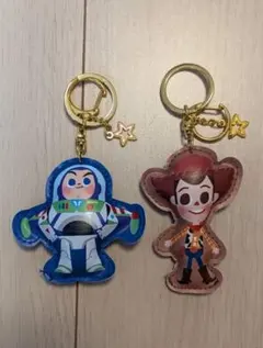 バズ・ライトイヤー ウッディ キーホルダーセット
