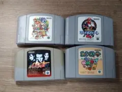 NINTENDO64 ソフト 4本セット マリオパーティ マリオカート64他