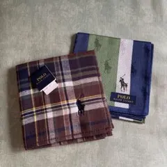 POLO RALPH LAUREN ハンカチ 2枚セット