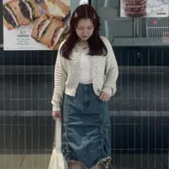 tinajojun ラグランカーディガン