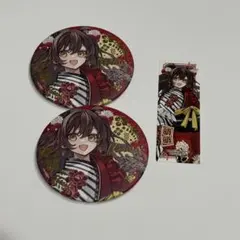東京エイリアンズ 天空橋 チャイナ 缶バッジ クリアカード カフェ 特典