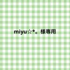 miyu☆*。様 専用ページ