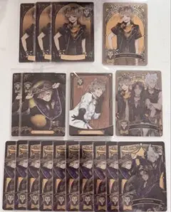 ツイステ ラギー メタカ メタルカード ウエハース まとめ売り 18枚