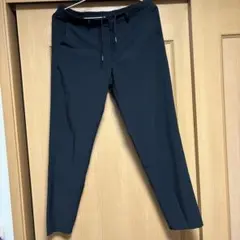 イージーパンツ ブラック ウエストゴム