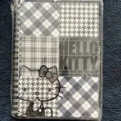 ハローキティ A5 メモ帳 チェック柄