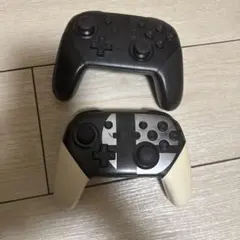 ジャンク_ Nintendo Switch Proコントローラー 2個セット