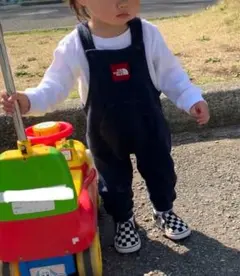 THE NORTH FACE スウェットロゴオーバーオール（ベビー）