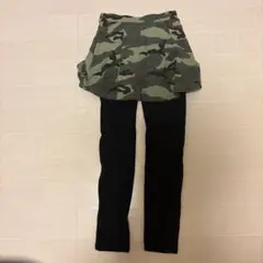 迷彩柄130cmレギンス・スカート
