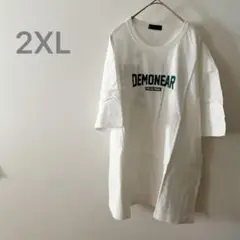 2XL DEMONEAR FRESH MAN Tシャツ ホワイト